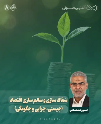 شفاف سازی و سالم سازی اقتصاد (چیستی، چرایی و چگونگی) شفاف سازی و سالم سازی اقتصاد (چیستی، چرایی و چگونگی) حسین صمصامی