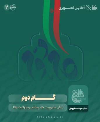 گام دوم (بیان ماموریت ها، وظایف و ظرفیت ها) گام دوم (بیان ماموریت ها، وظایف و ظرفیت ها) حجت الله عبدالملکی
