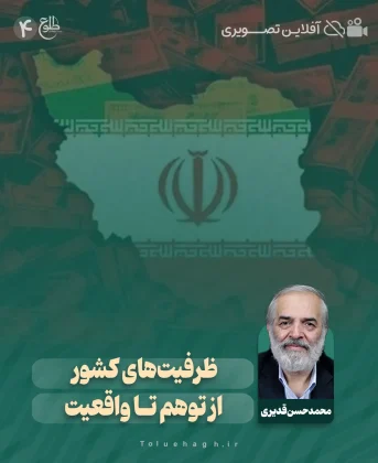 ظرفیتهای کشور، از توهم تا واقعیت ظرفیتهای کشور، از توهم تا واقعیت محمدحسن قدیری ابیانه